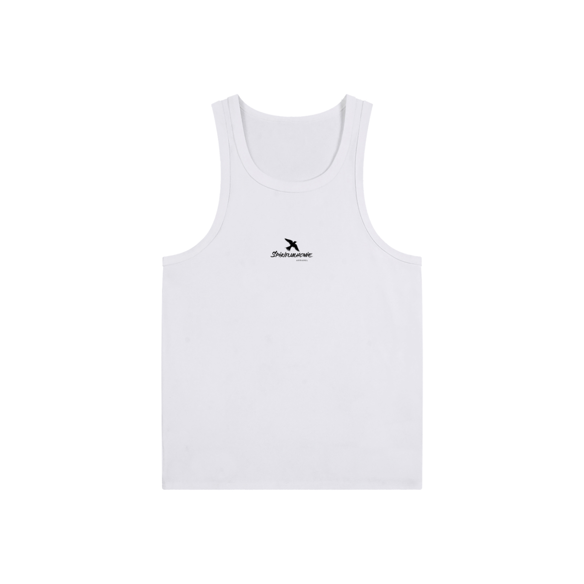White "Be Yourself" Tank Top
