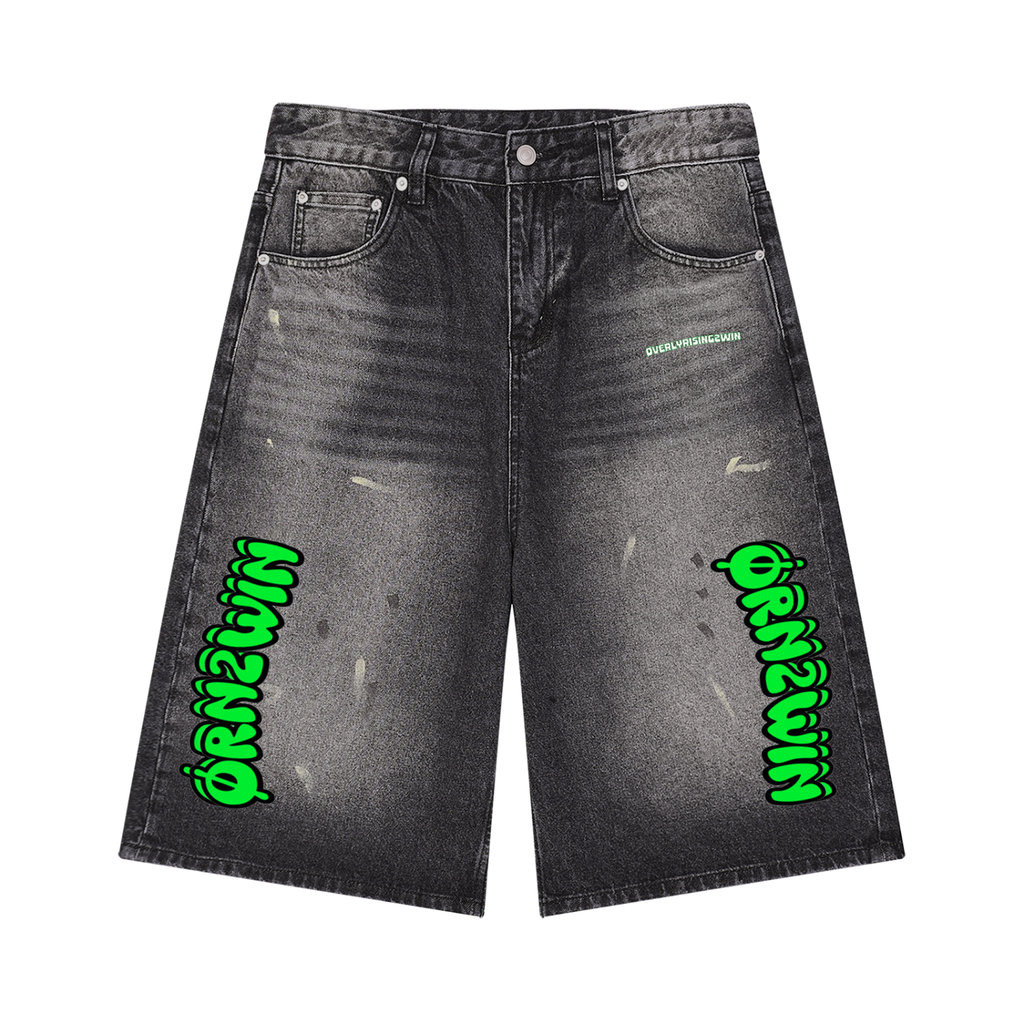 ØR2WIN Vintage Wash Denim Shorts