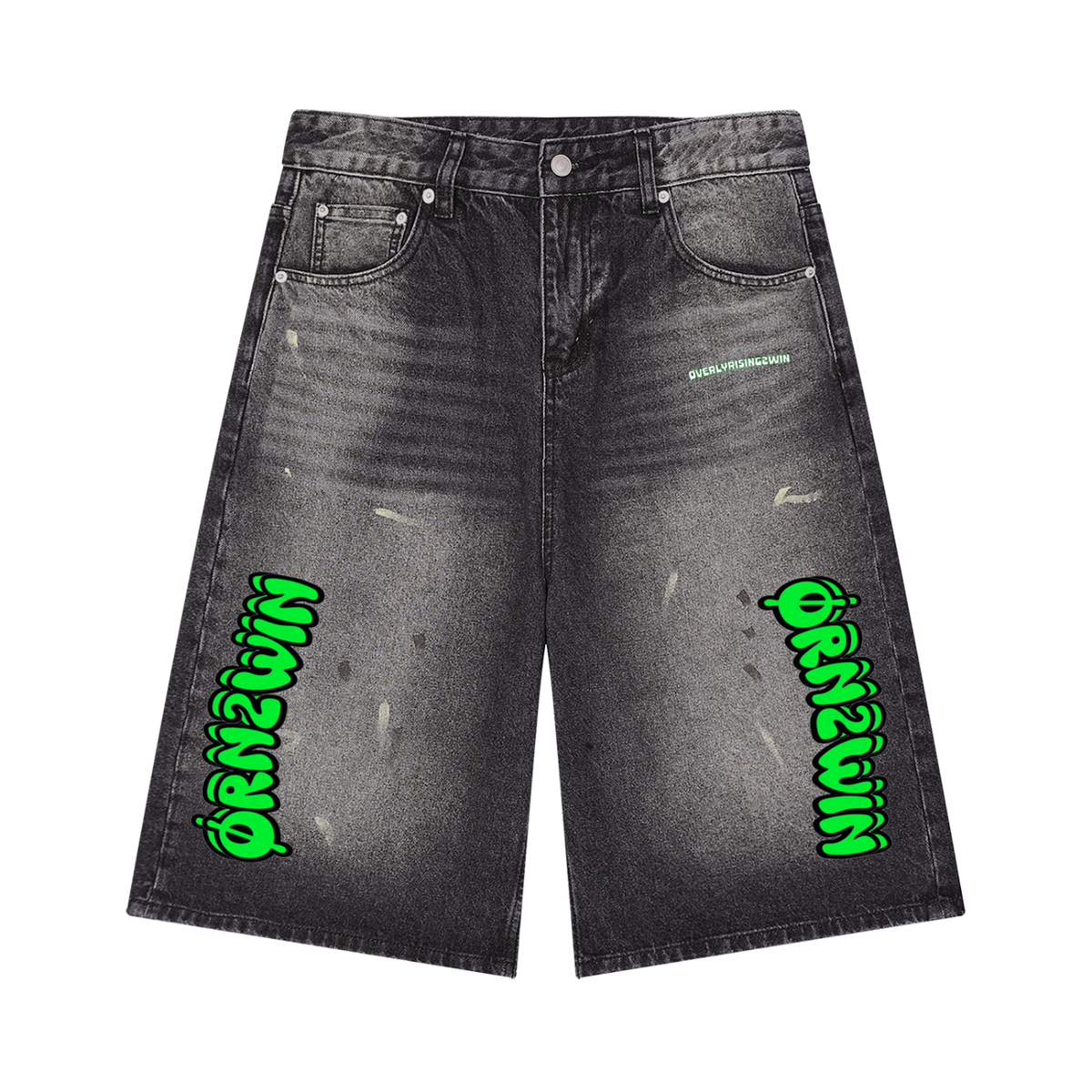 ØR2WIN Vintage Wash Denim Shorts