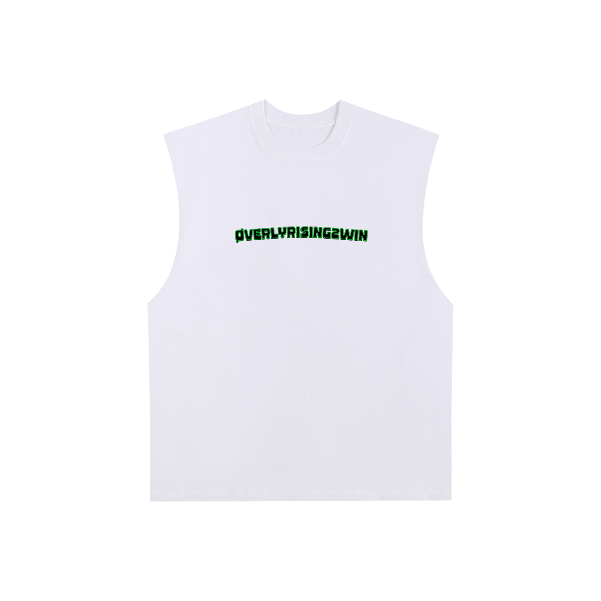 White ØRN2WIN Sleeveless Shirt
