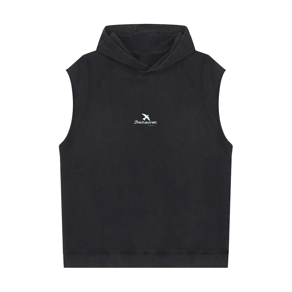 "Be Yourself" Sleeveless Hoodie